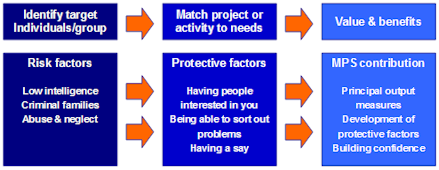 Diagram showing the Contribution Model.