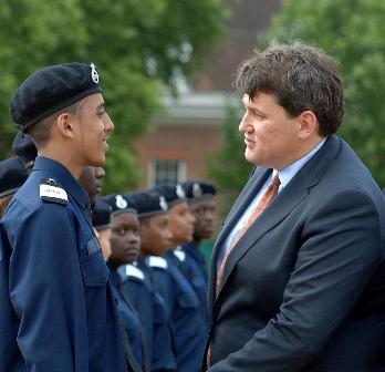 Photo of the MPA Chair at Horse Guards Parade