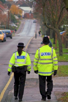 Photo of two officers